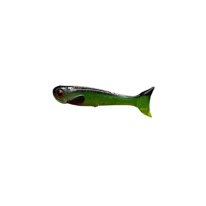 Load image into Gallery viewer, BITE ME LURES 3" [CLR:JUNGLE MULLET]

