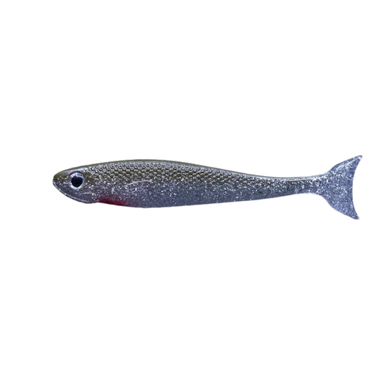 BITE ME LURES 6" [CLR:OLIVE FLASH]