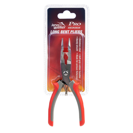 JARVIS WALKER PRO SERIES 6" LONG BENT NOSE PLIERS SS 