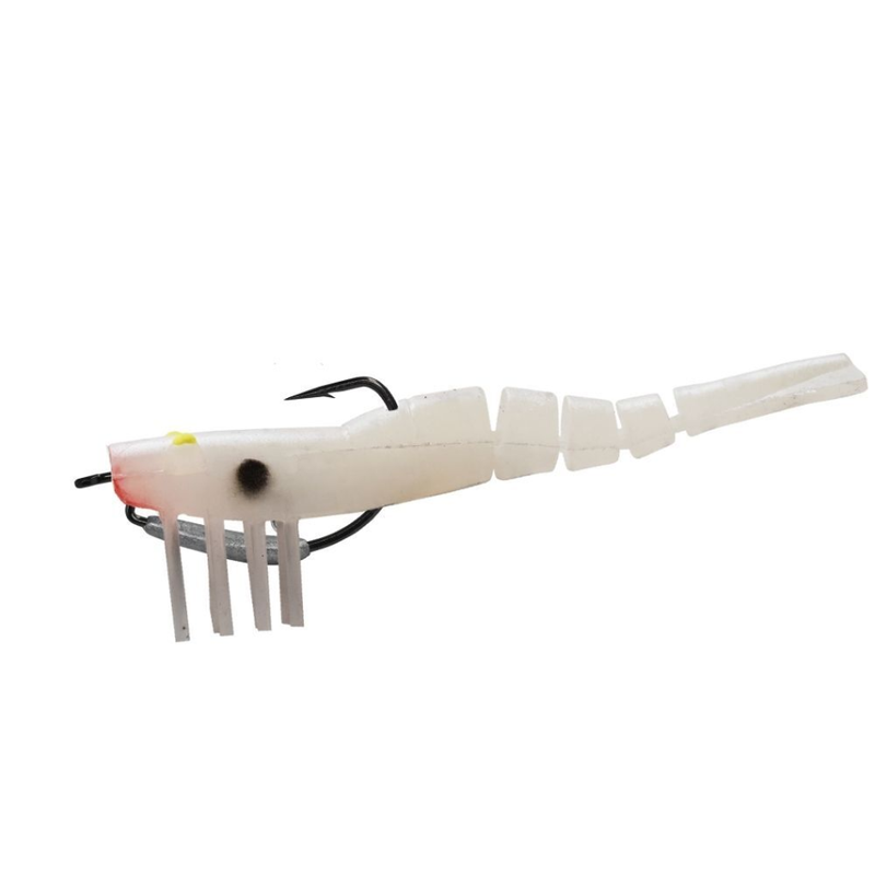 Load image into Gallery viewer, WILSON WILD SHRIMP WEEDLESS [SZ:3.5 INCH CLR:WHITE NOISE]
