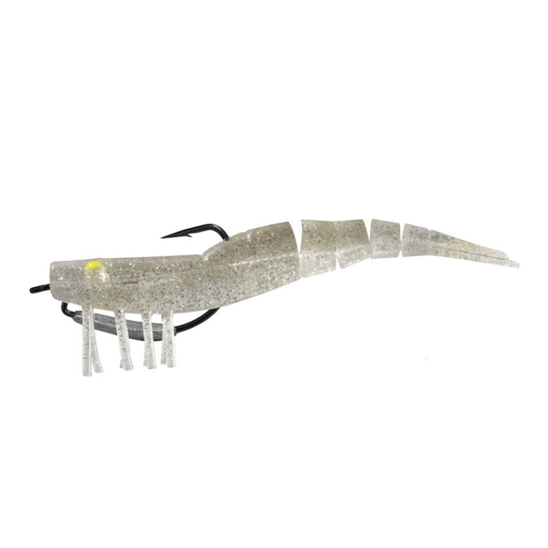Load image into Gallery viewer, WILSON WILD SHRIMP WEEDLESS [SZ:6 INCH CLR:SHINY SILVER]
