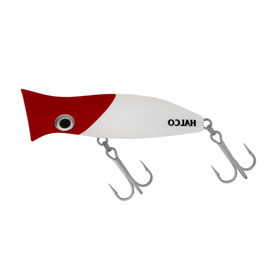 HALCO ROOSTA POPPER [SZ:80MM CLR:H53 WHITE REDHEAD]