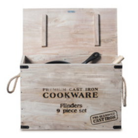 CAMPFIRE CAST IRON FLINDERS BOXED SET 9 PIECE