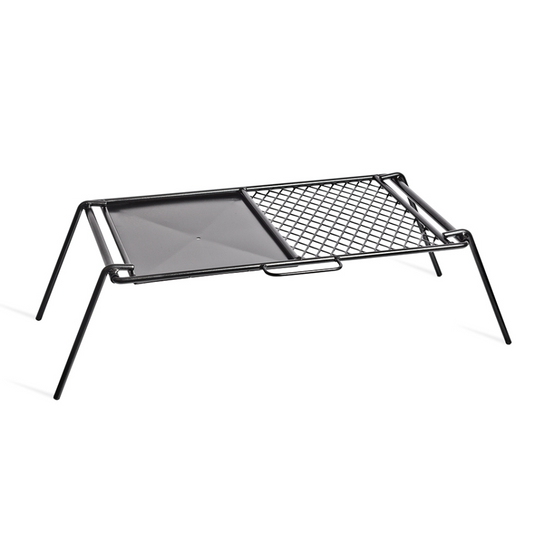 CAMPFIRE GRILL PLATE & HOTPLATE LARGE 65 X 42