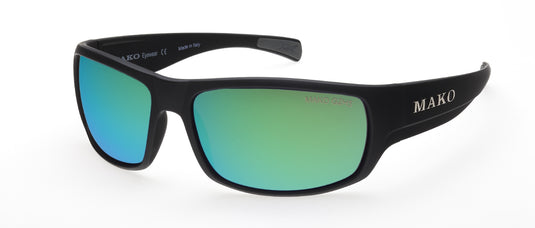 MAKO ESCAPE 9581 [FRAME:MATTE BLACK M01 LENS:ROSE GREEN MIRROR G2H5]