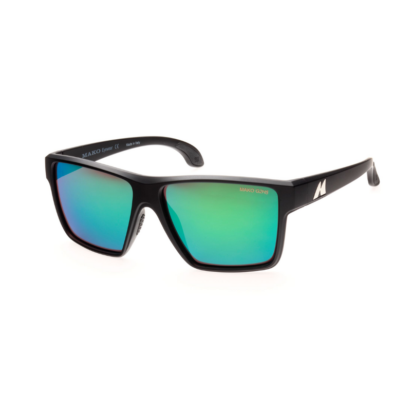 Load image into Gallery viewer, MAKO CAST 9611 [FRAME:MATTE BLACK M01 LENS:ROSE GREEN MIRROR G2H5]
