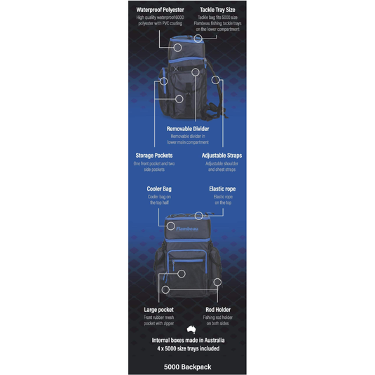 FLAMBEAU 5000 BACKPACK