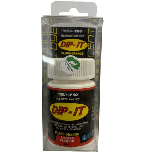 SEA PRO DIP IT ANISEED SCENTED LURE DYE [CLR:FLUORO ORANGE]