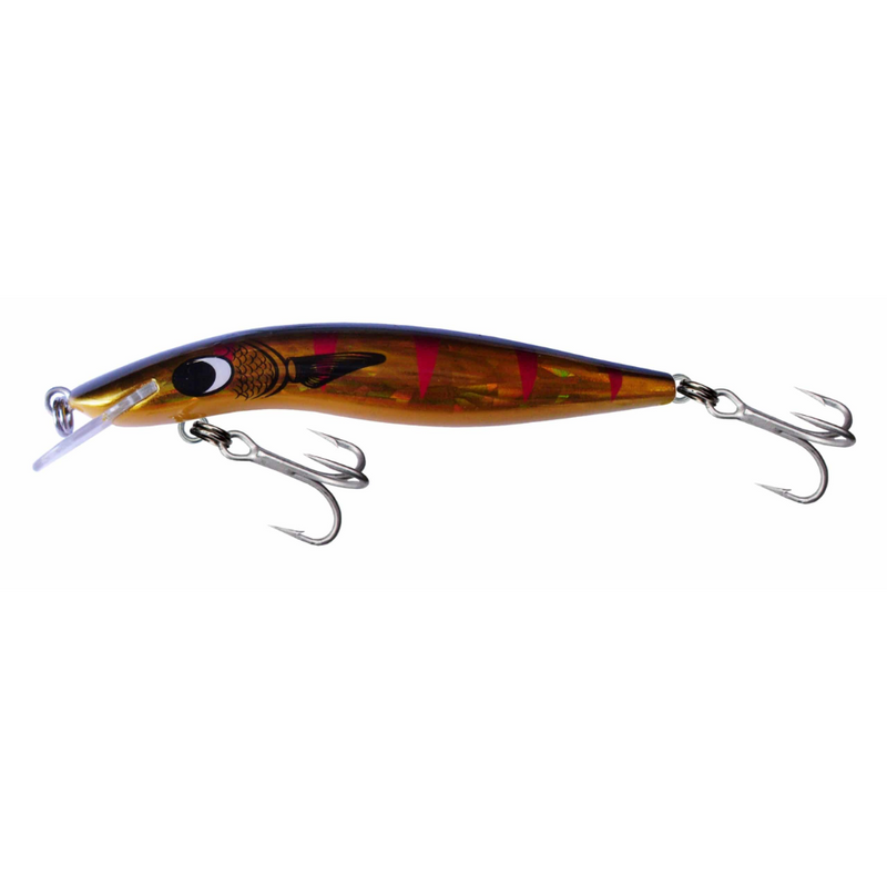 Load image into Gallery viewer, CLASSIC BARRA 97MM [SZ:+10 CLR:12 MULLET GOLD DAZZLER]
