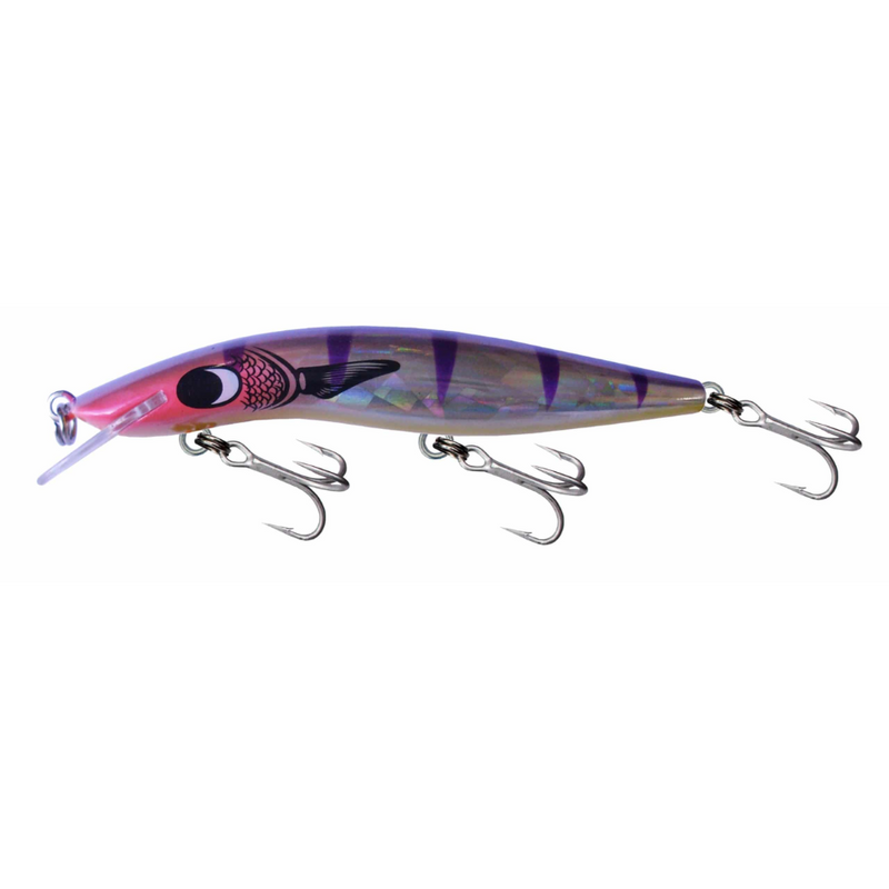 Load image into Gallery viewer, CLASSIC BARRA 120MM +3 [CLR:22 BOBBY DAZZLER SIL/PURP]
