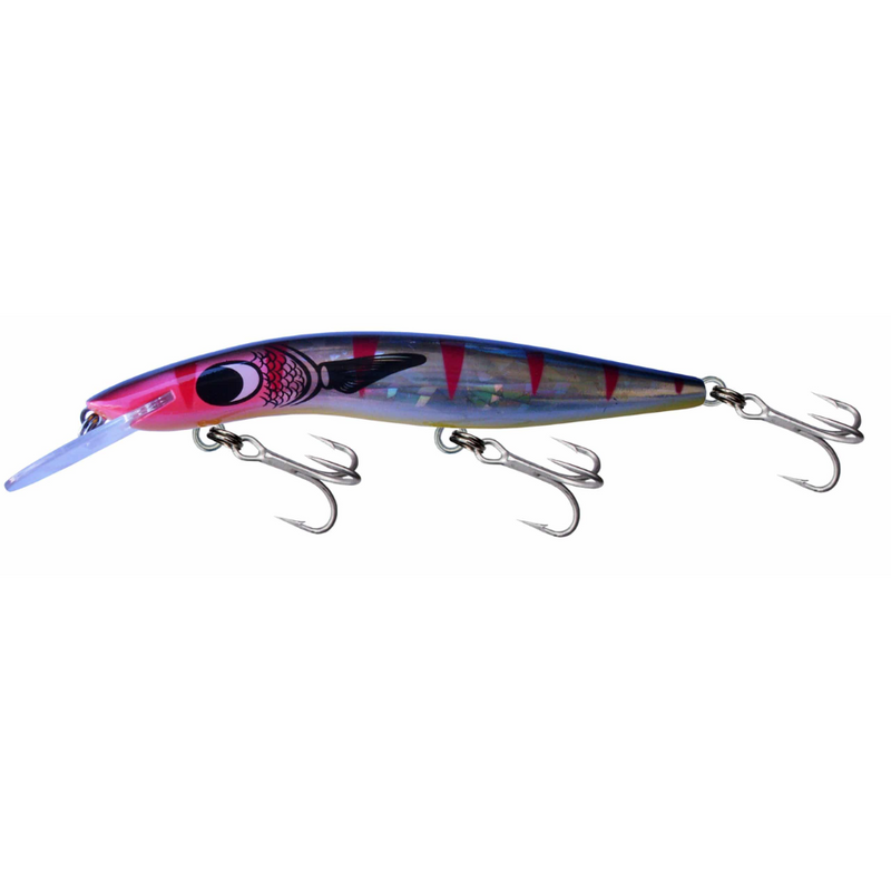 Load image into Gallery viewer, CLASSIC BARRA 120MM +10 [CLR:27 BLUE MULLET DAZZLER]
