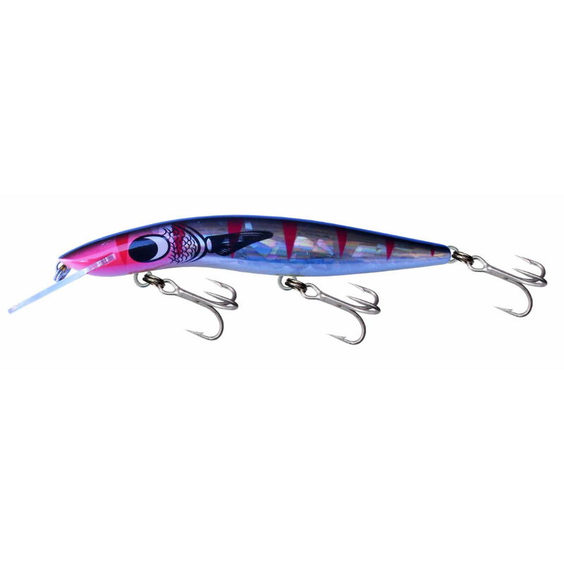 Load image into Gallery viewer, CLASSIC BARRA 120MM +10 [CLR:28 BLACK MULLET DAZZLER]
