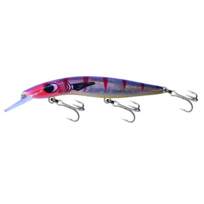 Load image into Gallery viewer, CLASSIC BARRA 120MM +10 [CLR:35 PURPLE MULLET DAZZLER]

