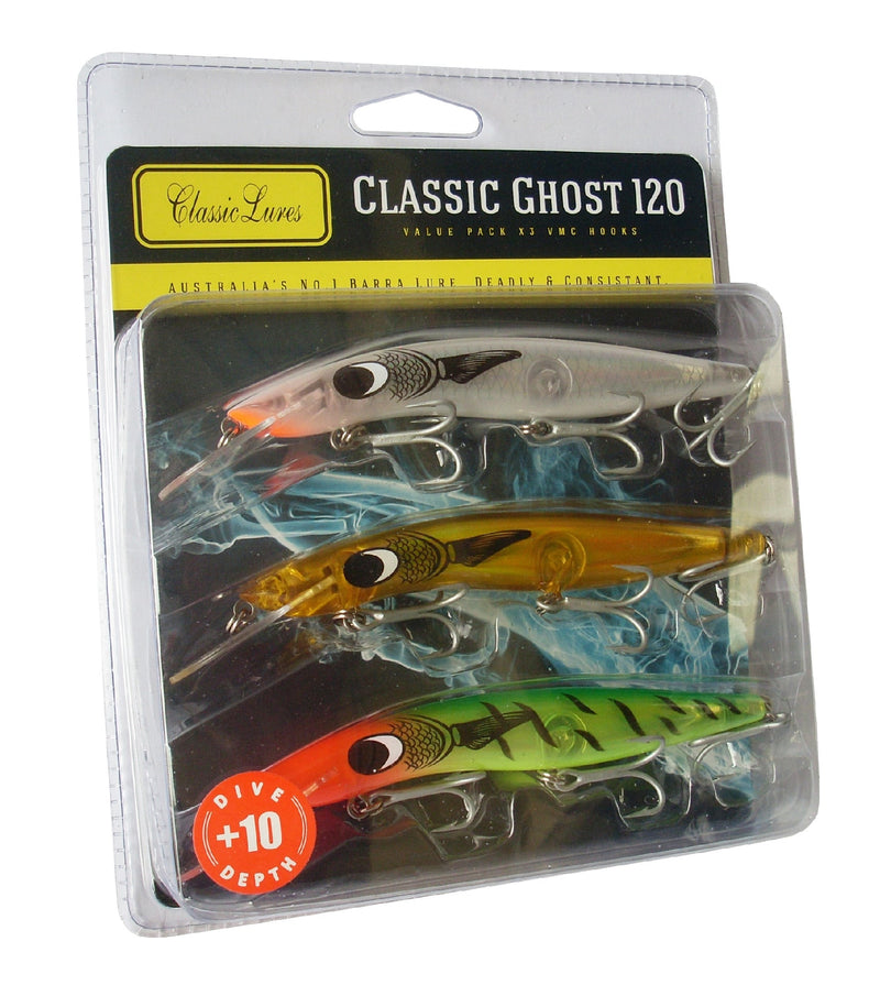Load image into Gallery viewer, CLASSIC 120 BARRA GHOST PACK [SZ:+10]
