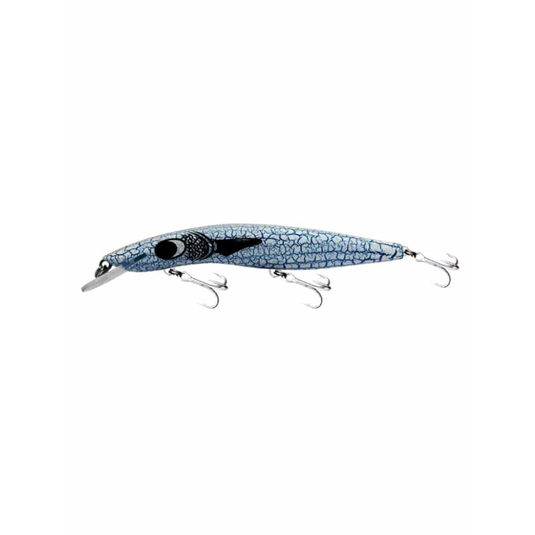 CLASSIC BARRA 120MM +10 [CLR:65 BLUE CRACKLE]