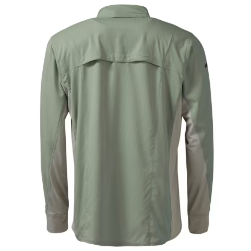 Load image into Gallery viewer, SHIMANO PRO STRETCH VENTED MENS FISHING SHIRT UPF50+ [CLR:SEAFOAM SZ:MEDIUM]

