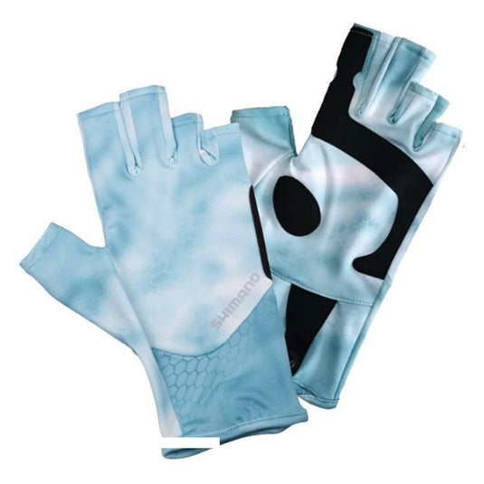 G.LOOMIS SUN GLOVES SKY TECH CAMO LARGE