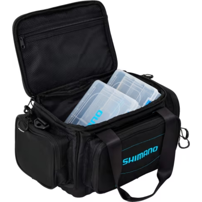 Load image into Gallery viewer, SHIMANO TACKLE BAG BLACK [SZ:MEDIUM]

