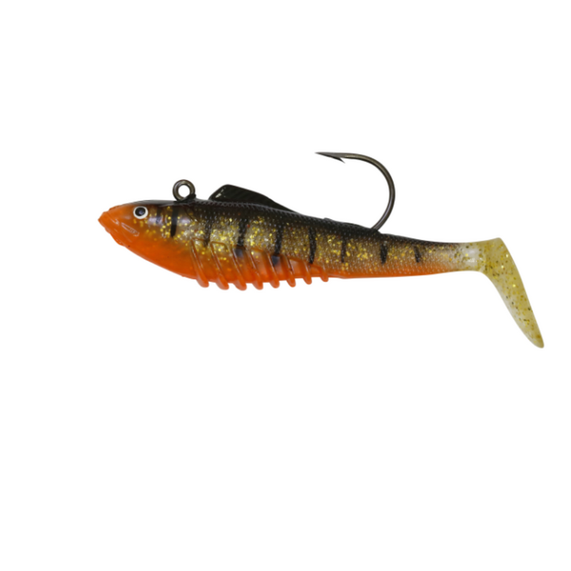 Load image into Gallery viewer, SQUIDGIES SLICK RIG [SZ:80MM CLR:BROWN SNAKE]
