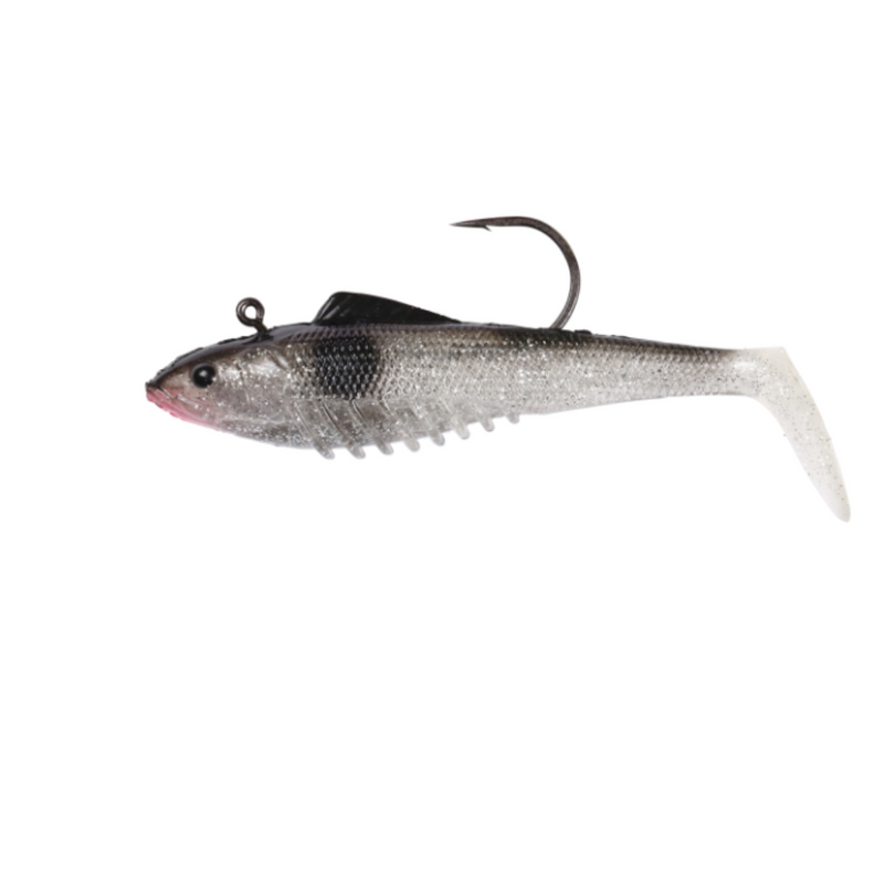 Load image into Gallery viewer, SQUIDGIES SLICK RIG [SZ:130MM CLR:SILVER FOX]
