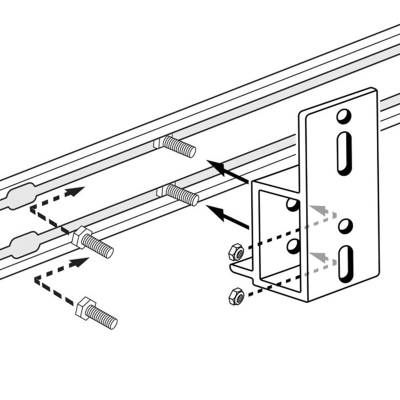 Load image into Gallery viewer, DARCHE RTT AWNING BRACKET RIDGE/HIGHRIZE 2 SET
