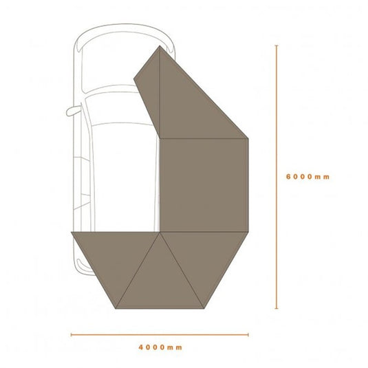 DARCHE ECLIPSE 270 AWNING GEN 2 DRIVERS/RIGHT SIDE