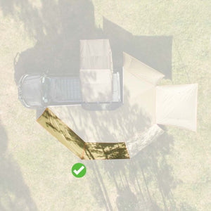 DARCHE ECLIPSE 270 AWNING WALL 1 PASSENGER/LEFT SIDE