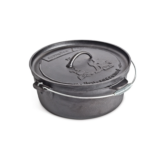 CAMPFIRE 4.5 QUART DUTCH OVEN PRE-SEASONED