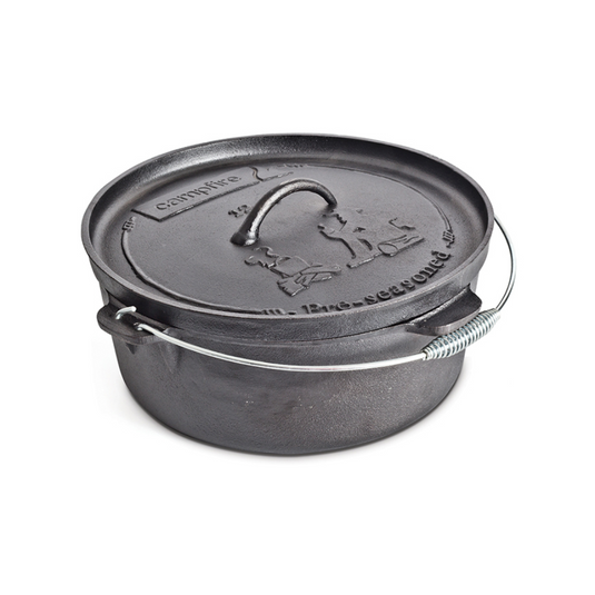 CAMPFIRE 9 QUART DUTCH OVEN PRE-SEASONED
