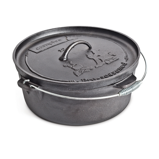 CAMPFIRE 12 QRT DUTCH OVEN PRE-SEASONED
