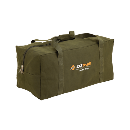 OZTRAIL CANVAS DUFFLE BAG LARGE