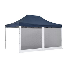 OZTRAIL GAZEBO MESH WALL CENTRE ZIP 4.5