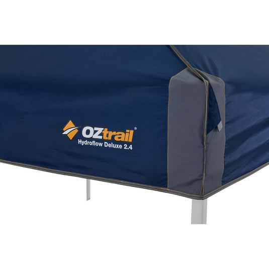 OZTRAIL HYDROFLOW DELUXE 2.4M GAZEBO BLUE