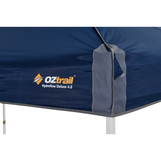 OZTRAIL HYDROFLOW DELUXE GAZEBO 4.5M BLUE
