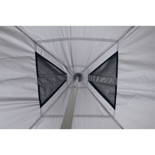 OZTRAIL HYDROFLOW DELUXE GAZEBO 4.5M BLUE