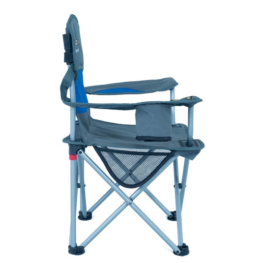 OZTRAIL DELUXE JUNIOR CHAIR BLUE