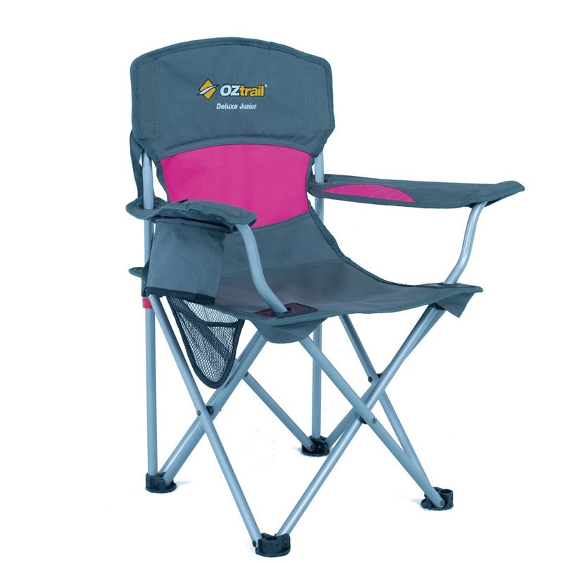 Load image into Gallery viewer, OZTRAIL DELUXE JUNIOR CHAIR PINK
