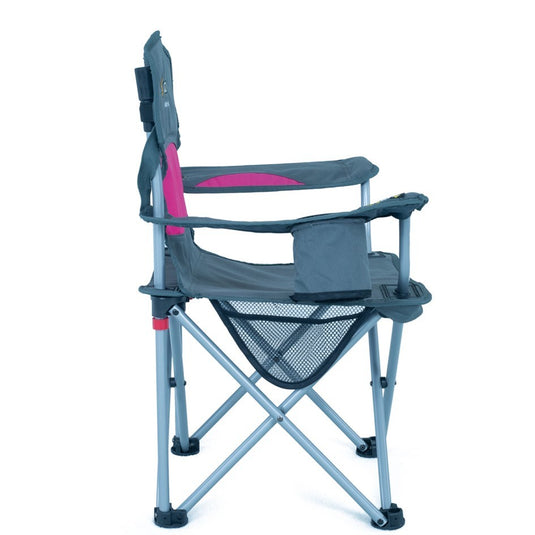 OZTRAIL DELUXE JUNIOR CHAIR PINK