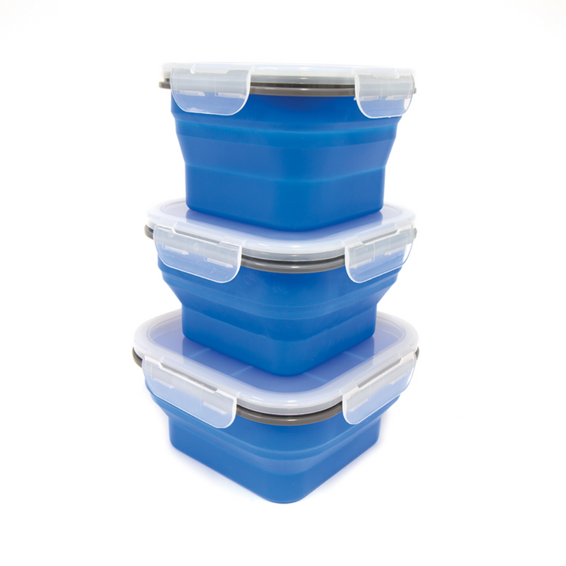 Load image into Gallery viewer, POPUP FOOD CONTAINERS 3PK
