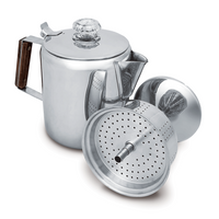 CAMPFIRE STAINLESS STEEL COFFEE PERCOLATOR 1.45L