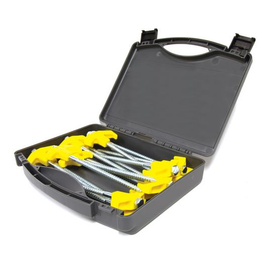 OZTRAIL SCREW-IN TENT PEG SET 16 PIECE