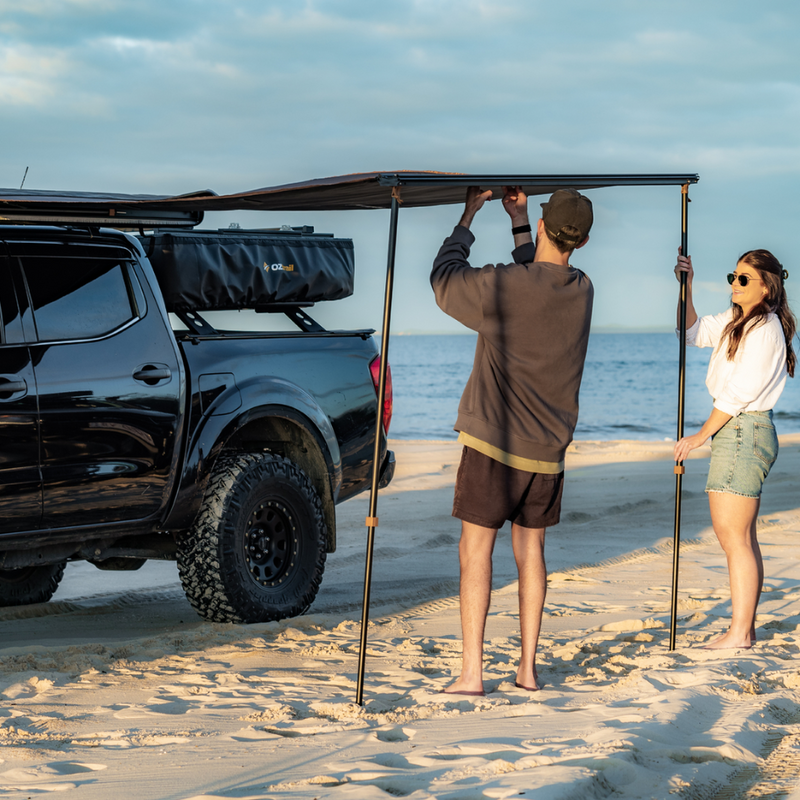 Load image into Gallery viewer, OZTRAIL BLOCKOUT AWNING 2M X 2.5M
