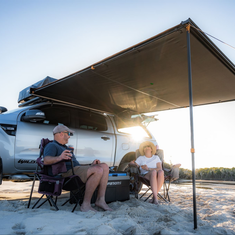 Load image into Gallery viewer, OZTRAIL BLOCKOUT AWNING 2.5M X 3M
