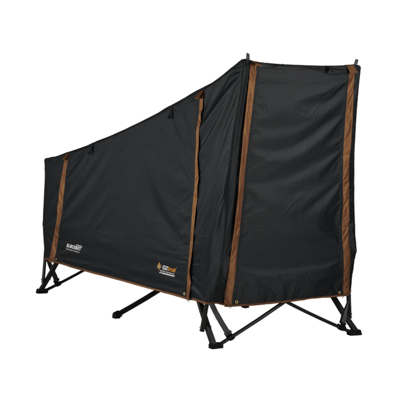 Load image into Gallery viewer, OZTRAIL BLOCKOUT EASY FOLD STRETCHER TENT SINGLE
