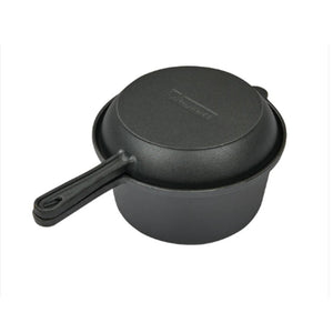CAMPFIRE SAUCEPAN WITH SKILLET LID 2.3QT