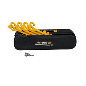 OZTRAIL SCREW IN SAND PEG KIT 6 PIECE