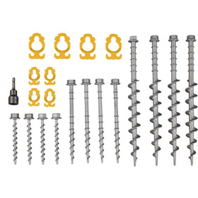 OZTRAIL SCREW IN ALUMINIUM PEG KIT 22 PIECE
