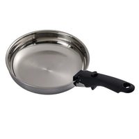 OZTRAIL COMPACT STAINLESS STEEL FRYPAN