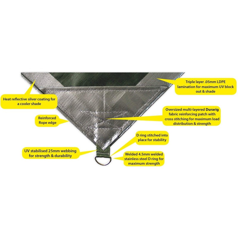 Load image into Gallery viewer, OUTDOOR CONNECTION DURARIG TARPAULIN [SZ:9' X 18']
