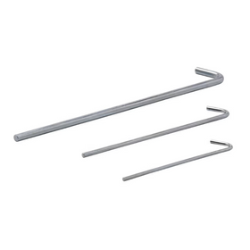 OUTDOOR CONNECTION PEG ZINC PLATED [SZ:225MM x 6.3MM]